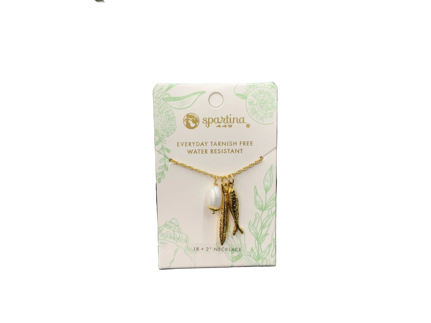 Spartina sardine necklace