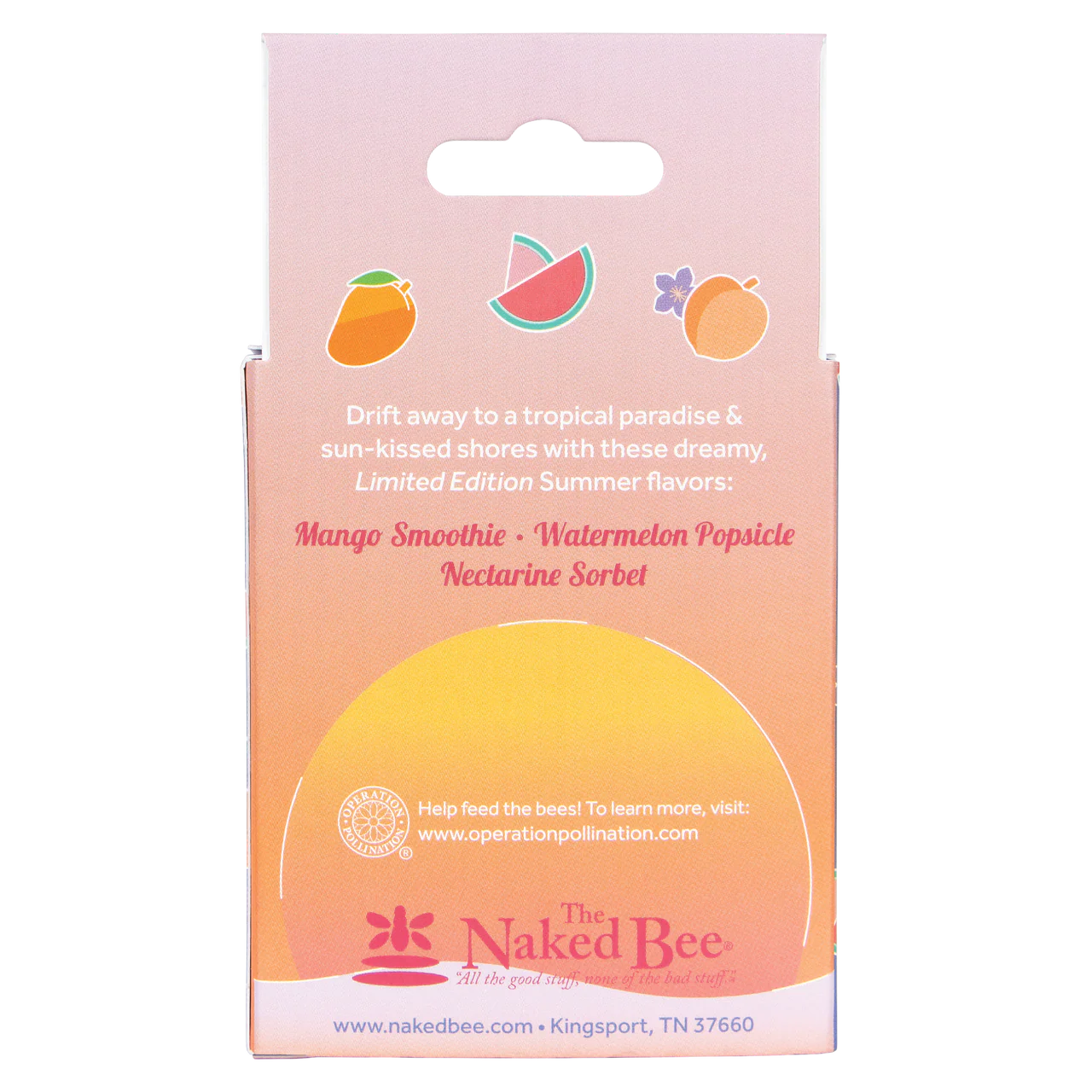 Naked bee summer faves lip trio