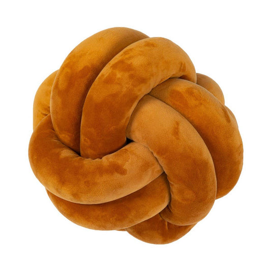 KNOT PILLOW: CARAMEL