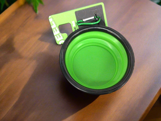 Collapsible dog bowl