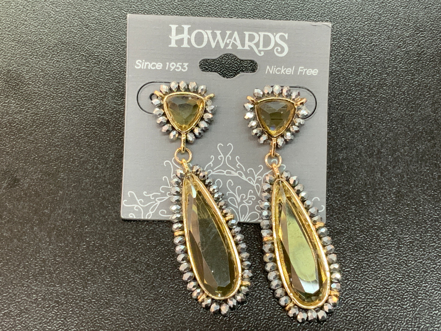 Natural Gemstone Drop Earring