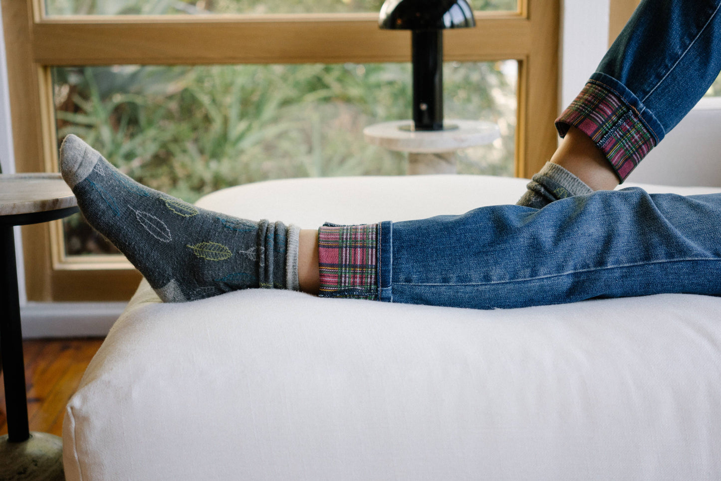 MR Plaid Print Cuff BF