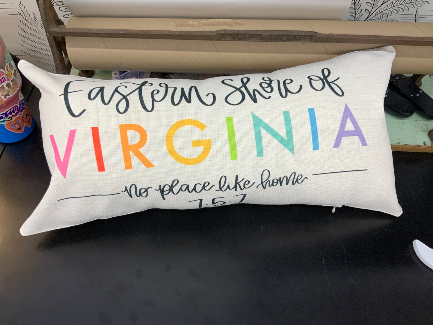 "No Place Like Home" Lumbar Pillow