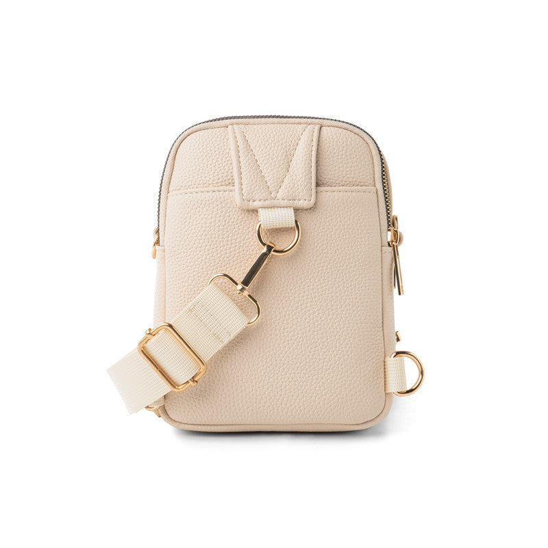 Kedzie cream sling bag