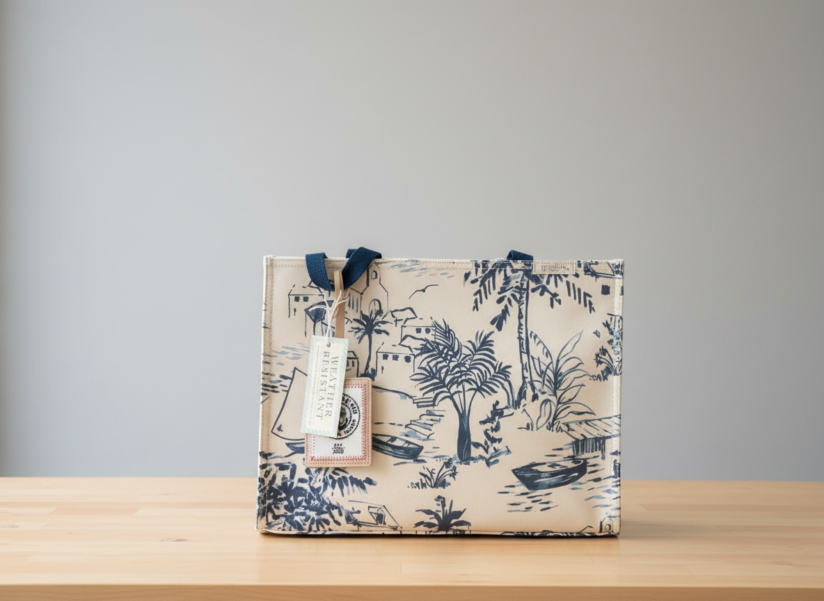 Spartina seascape market tote