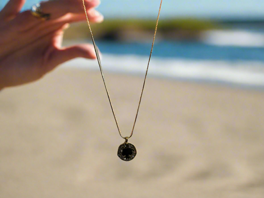 Spartina hope and peace necklace