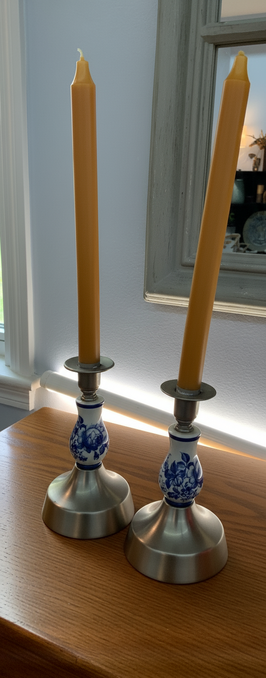 Northern lights Taper Candles