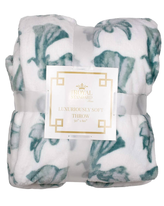 Joyce Angel Throw   Blue/White   50x60