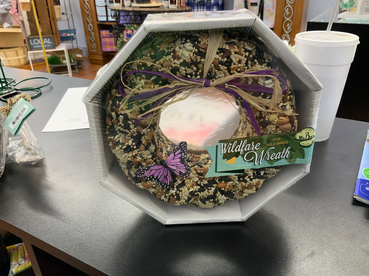 Mr Bird wildfire wreath
