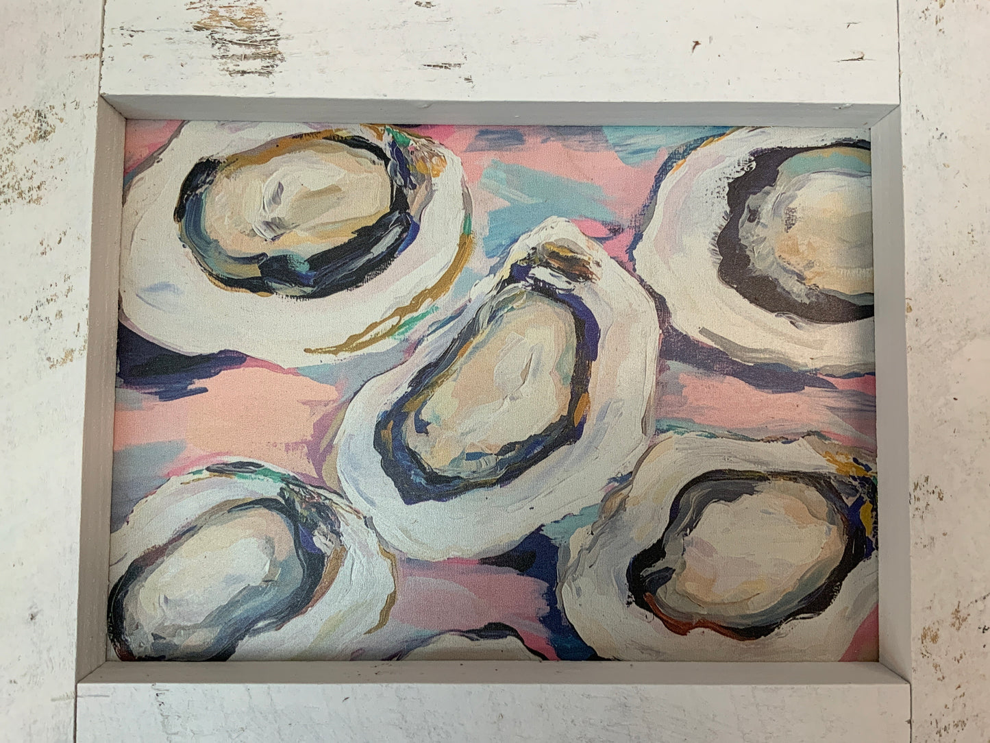 Framed millwood print 8x12