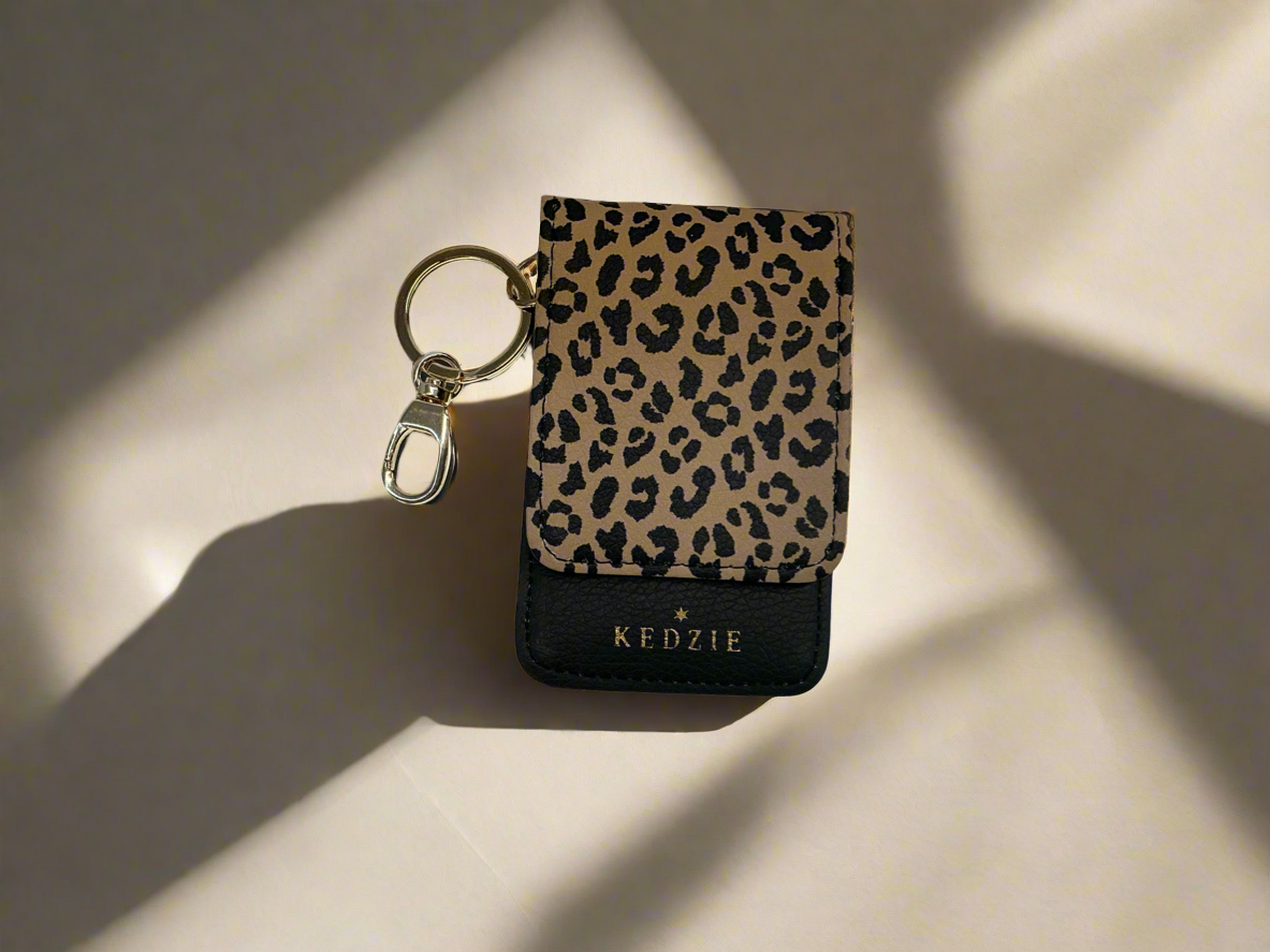 Kedzie cheetah ID holder