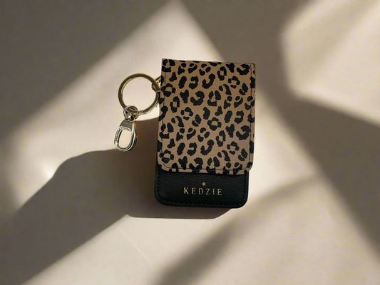 Kedzie cheetah ID holder