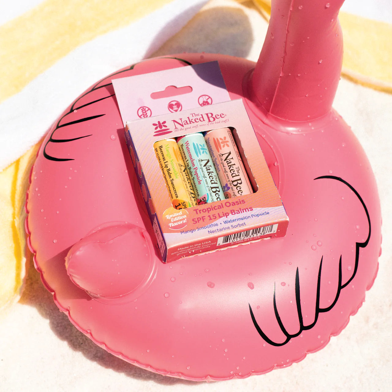 Naked bee summer faves lip trio