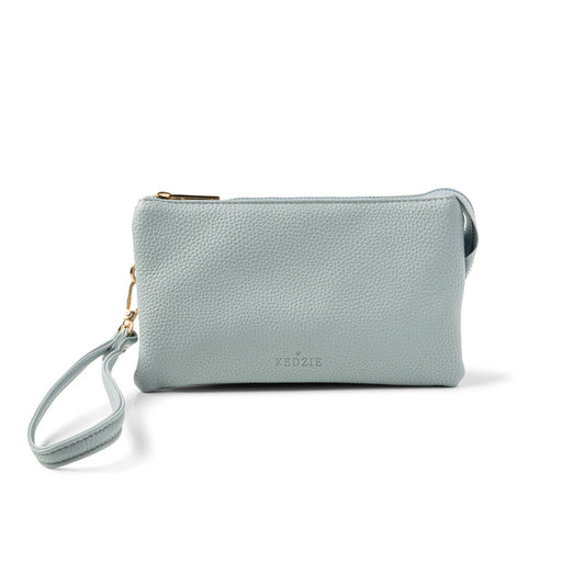 Kedzie sky blue crossbody wallet