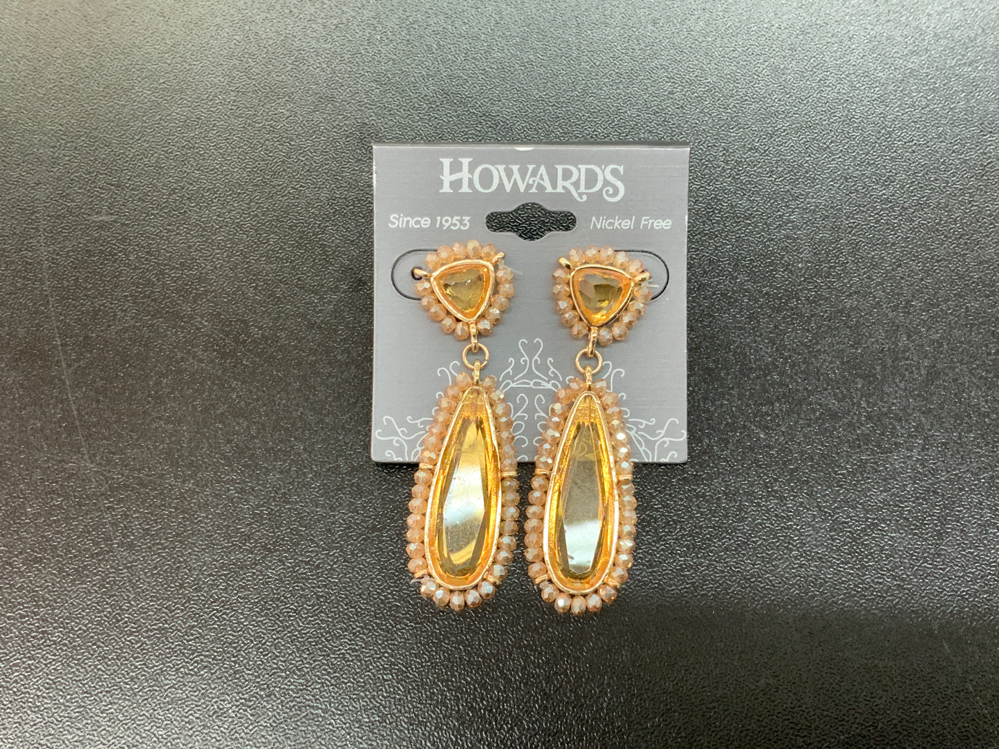 Natural Gemstone Drop Earring