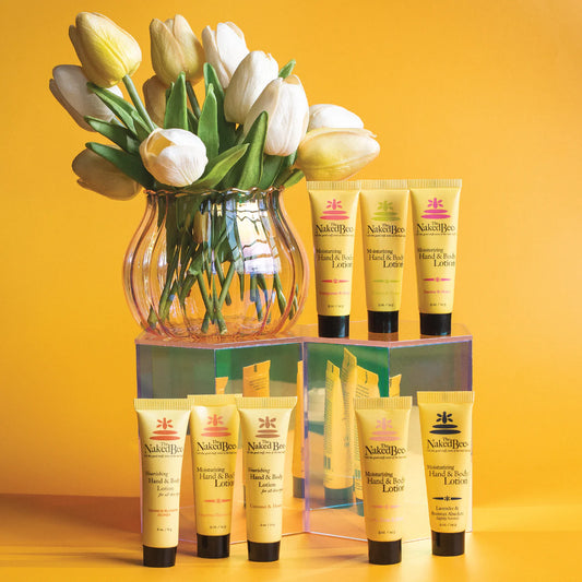 Naked bee mini lotions