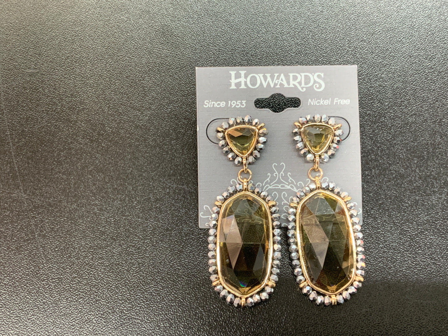 Natural Gemstone Drop Earring