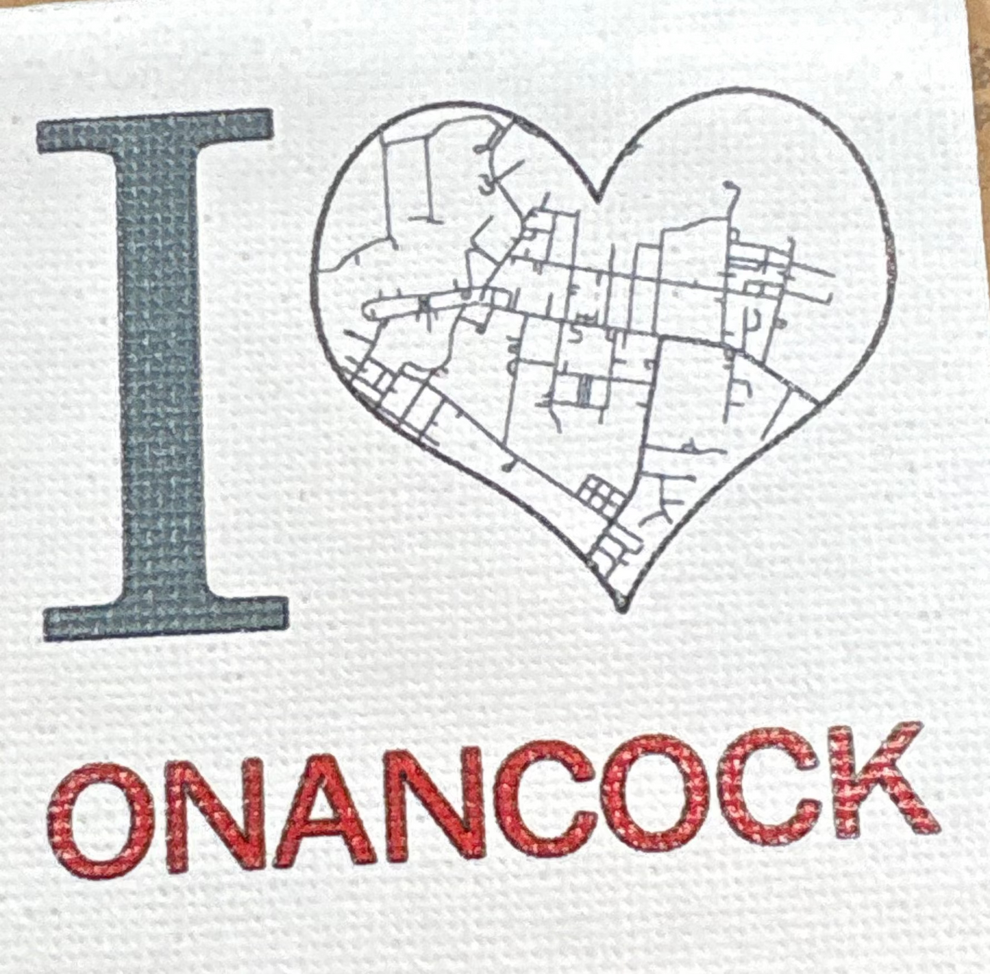 I love Onancock magnet