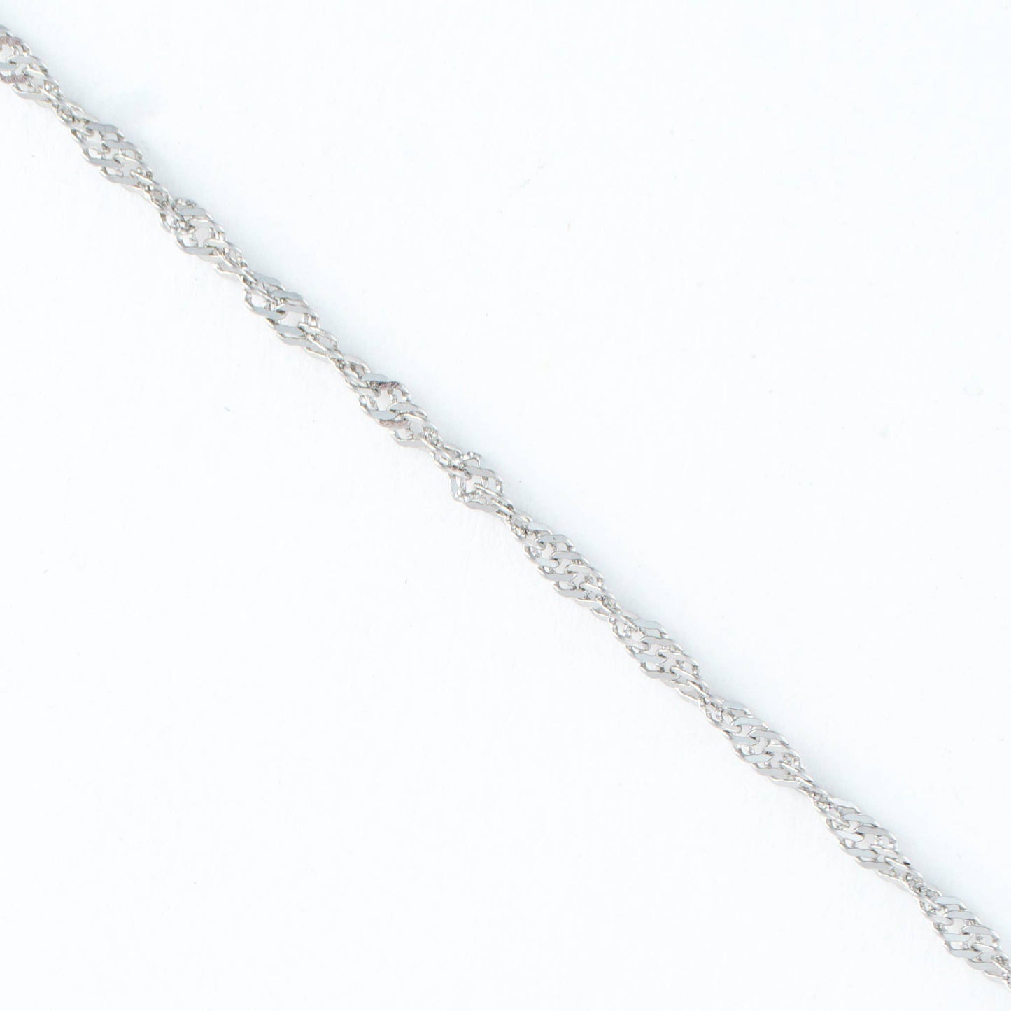 Narelle Waterproof Twisted Chain Necklace: Yellow Gold