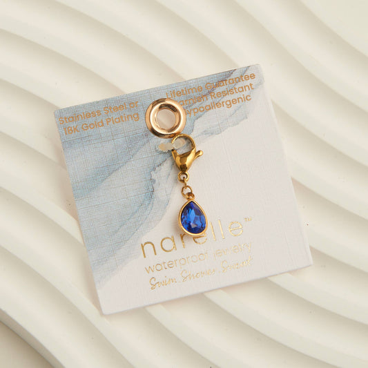 Narelle Waterproof 18K Gold Drop Pendant Charm