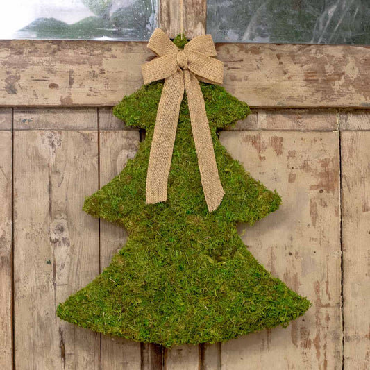 Moss Tree Hanging    Green   16x20