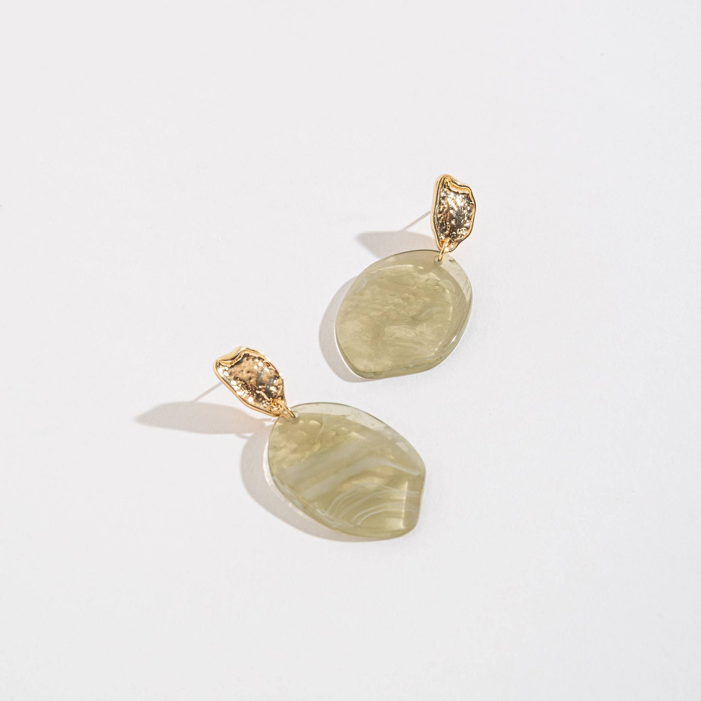 Sienna Drop Earrings: Brown