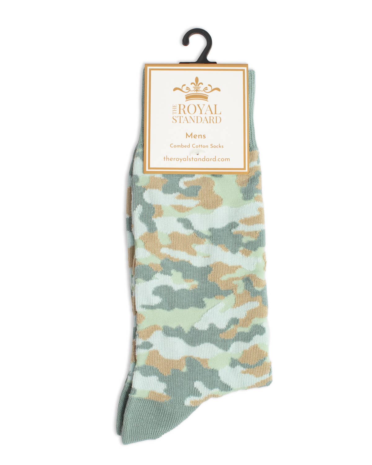 Men's Camo Socks Blue/Multi One Size