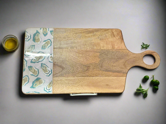 Oyster cutting board