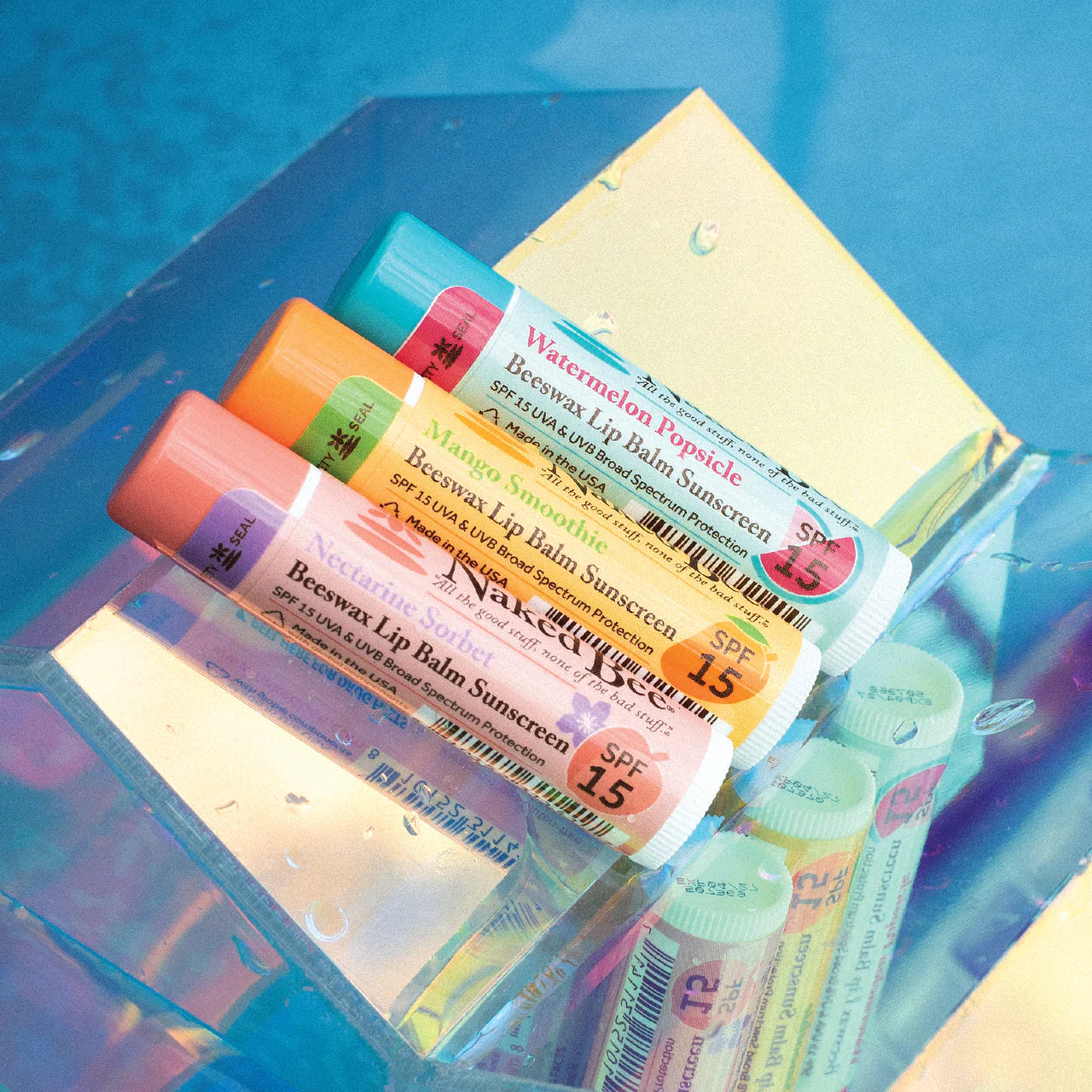 Naked bee summer faves lip trio