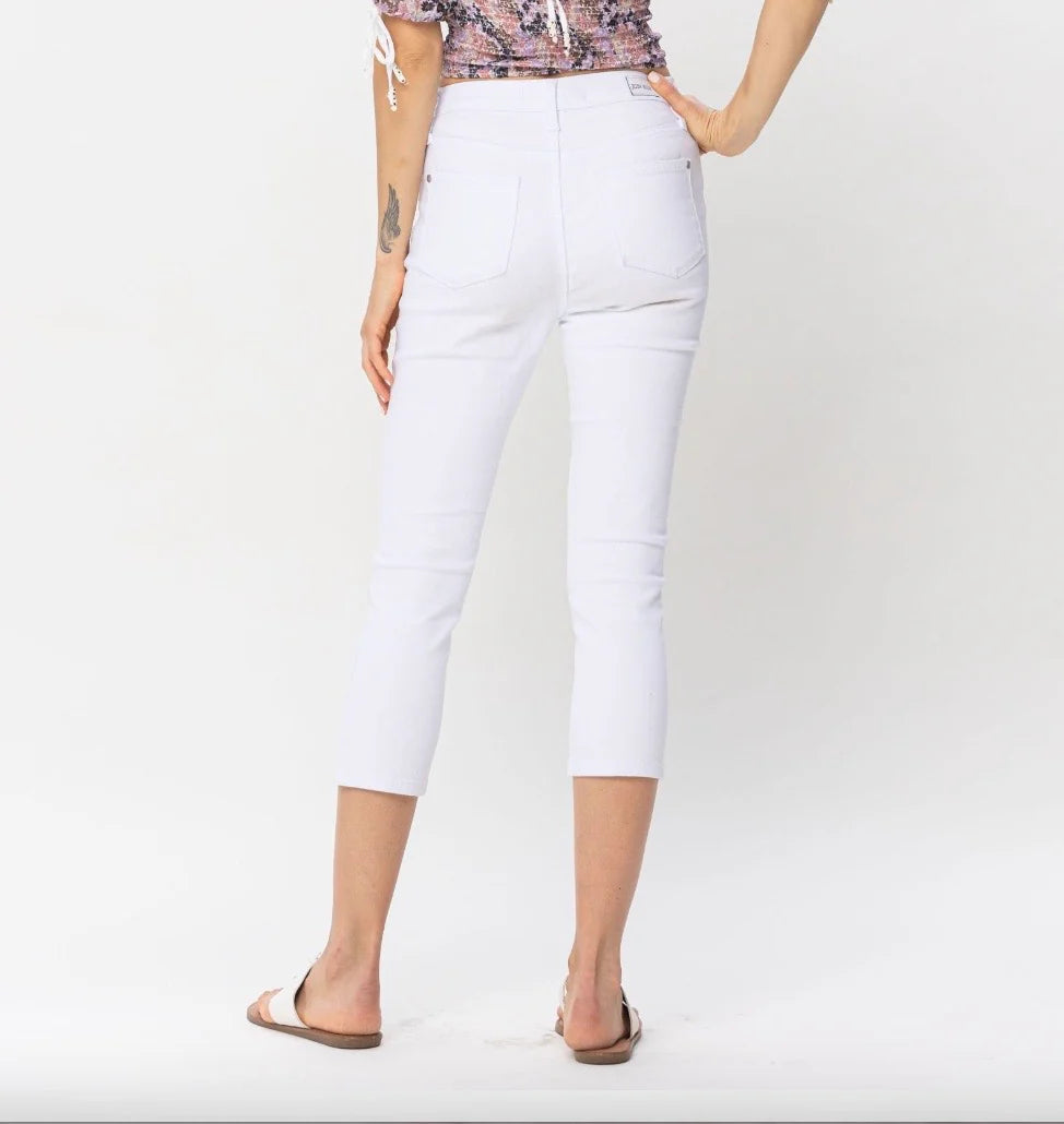 Judy blue white capris