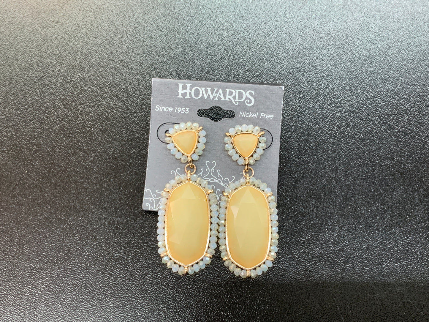 Natural Gemstone Drop Earring