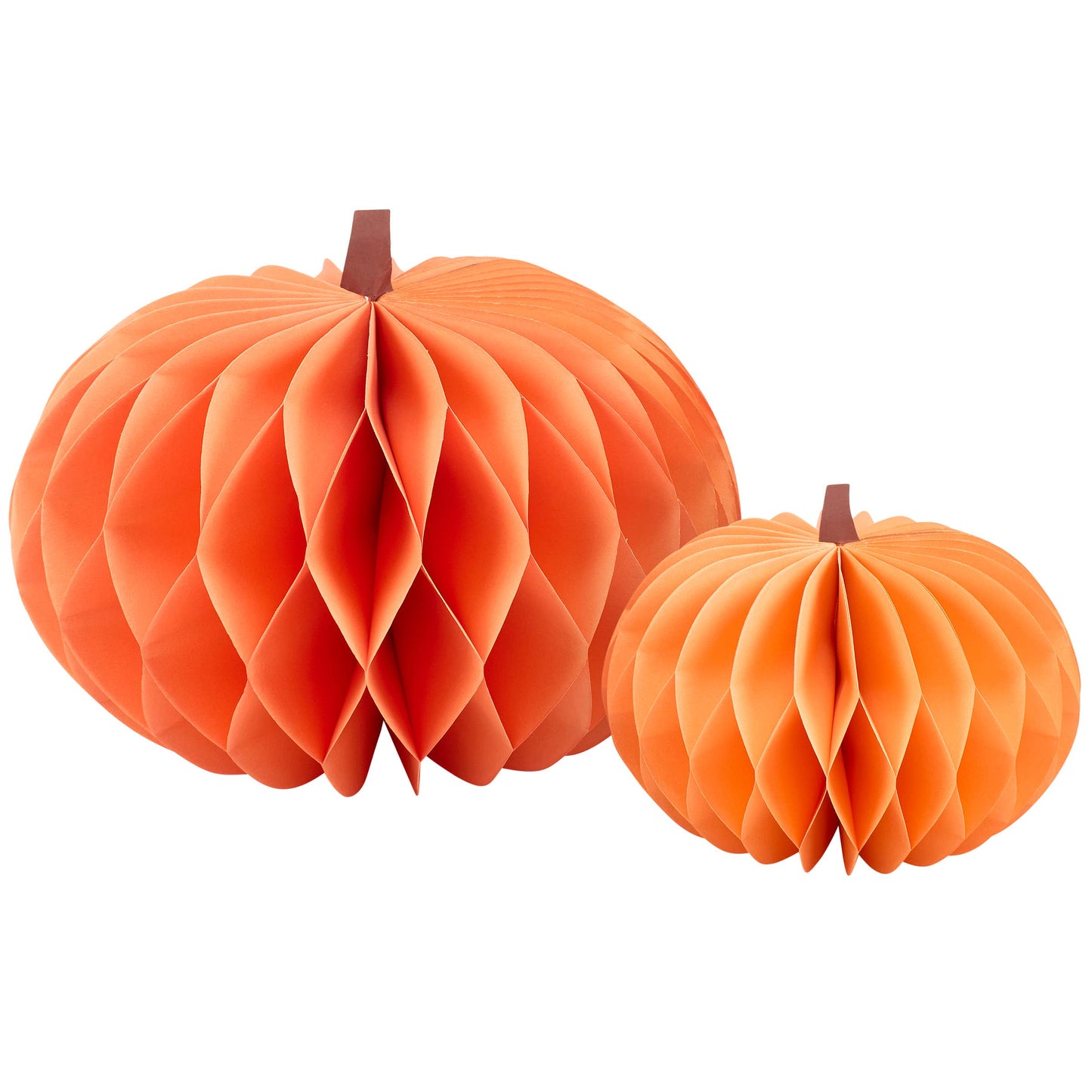 Pumpkins Paper Decoration Set