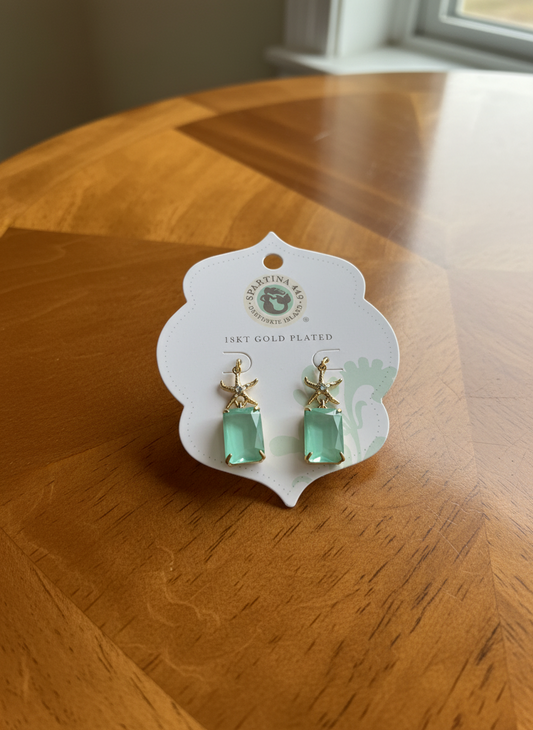 Spartina star drop earrings