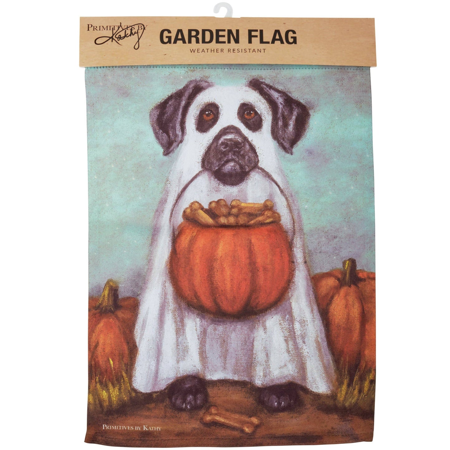 Ghost Dog Garden Flag