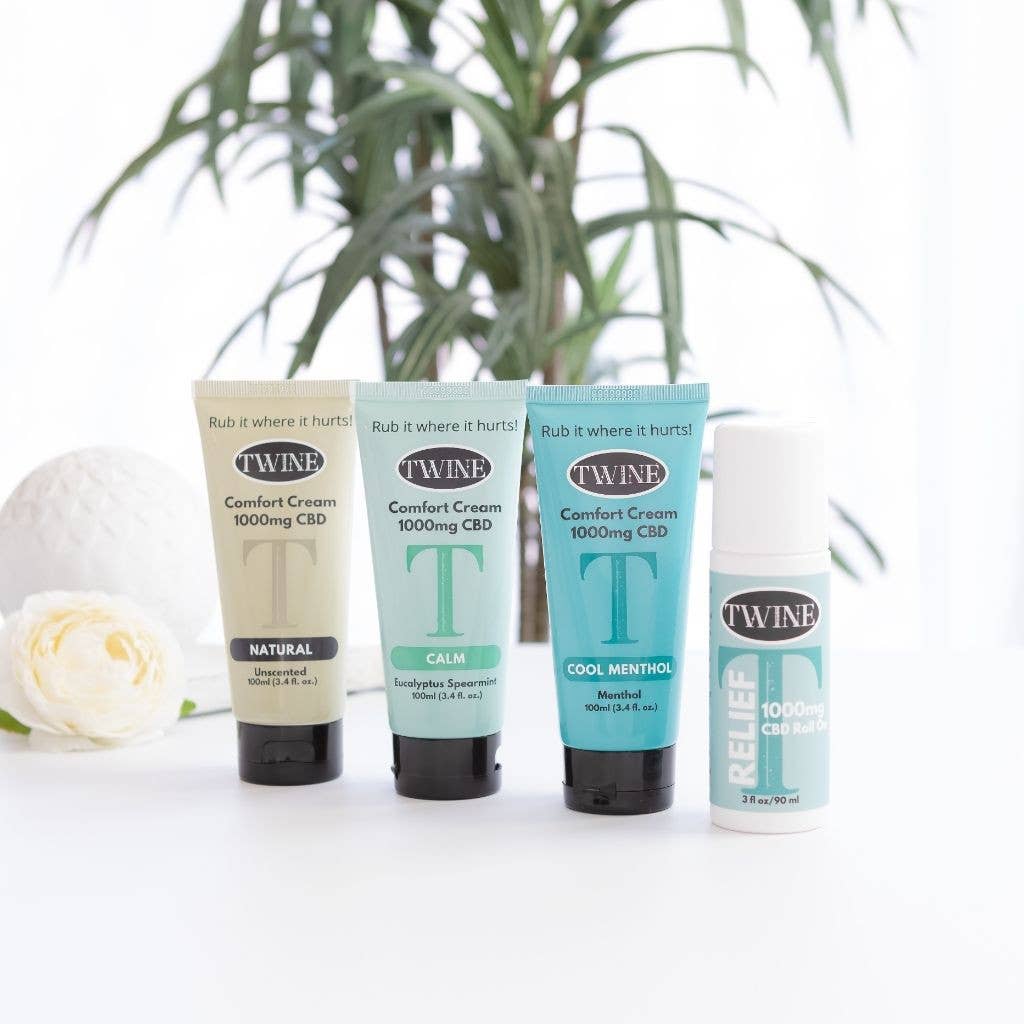 CBD Topical Lotion Comfort Cream - Pain Relief -Cool Menthol
