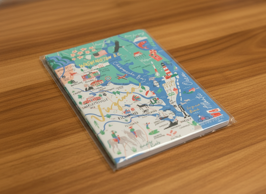 Spartina Love Virginia Notebook