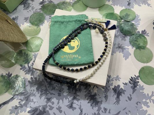 Spartina beaded wrap