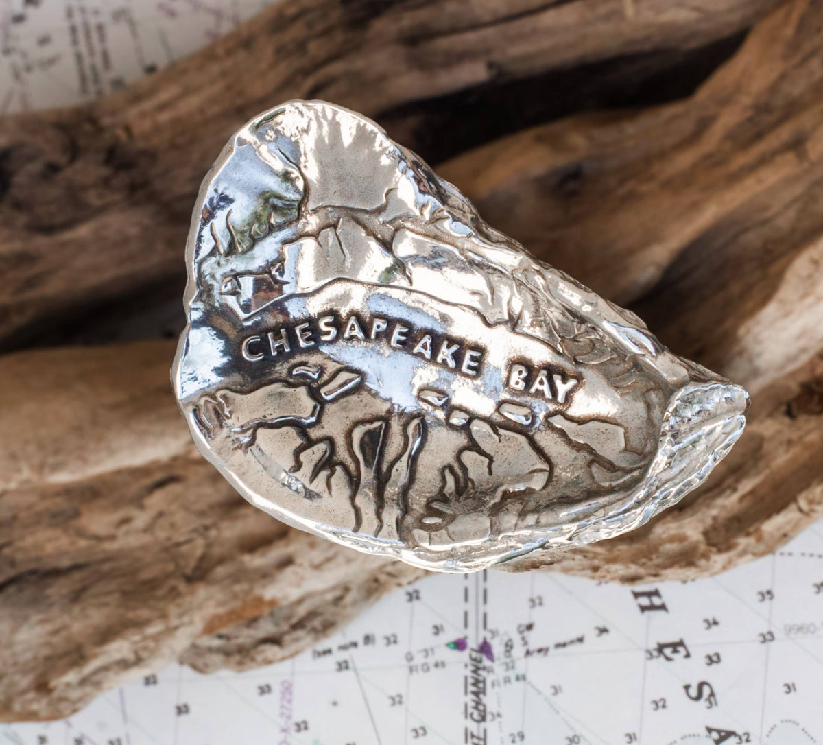Chesapeake Bay Map Oyster