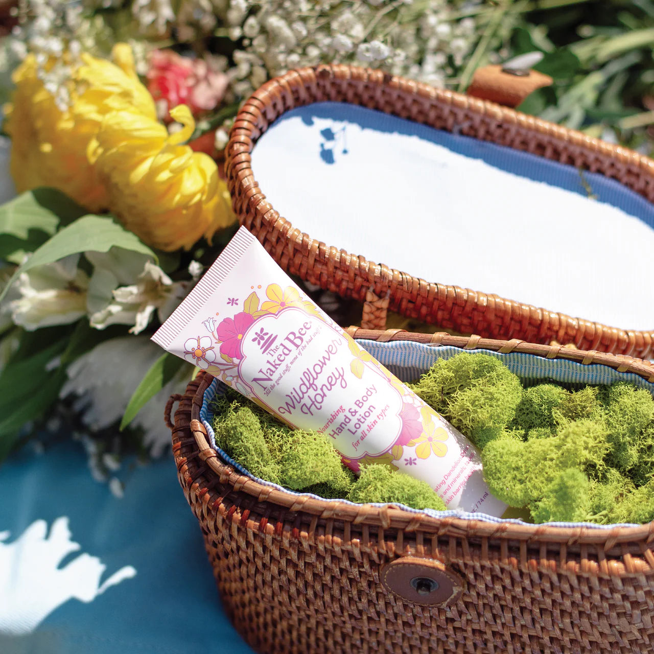 Naked bee wildflower and honey 2.5 oz