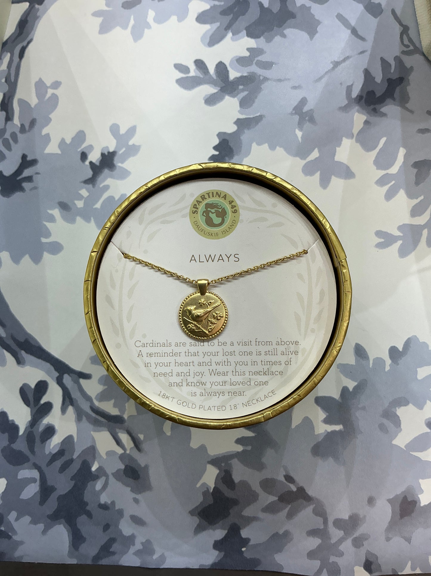 Spartina always necklace