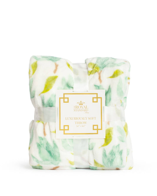 Audrey Throw   Soft Green/Multi   50x60