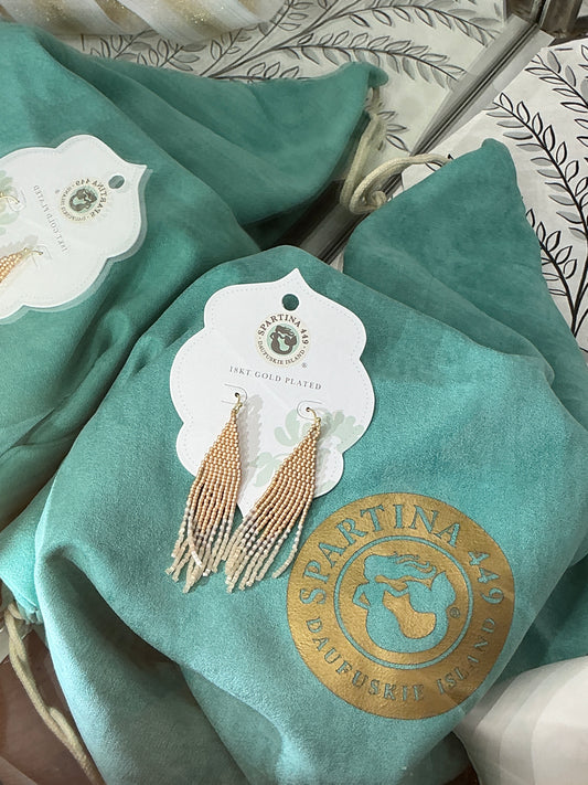 Spartina dangle earrings