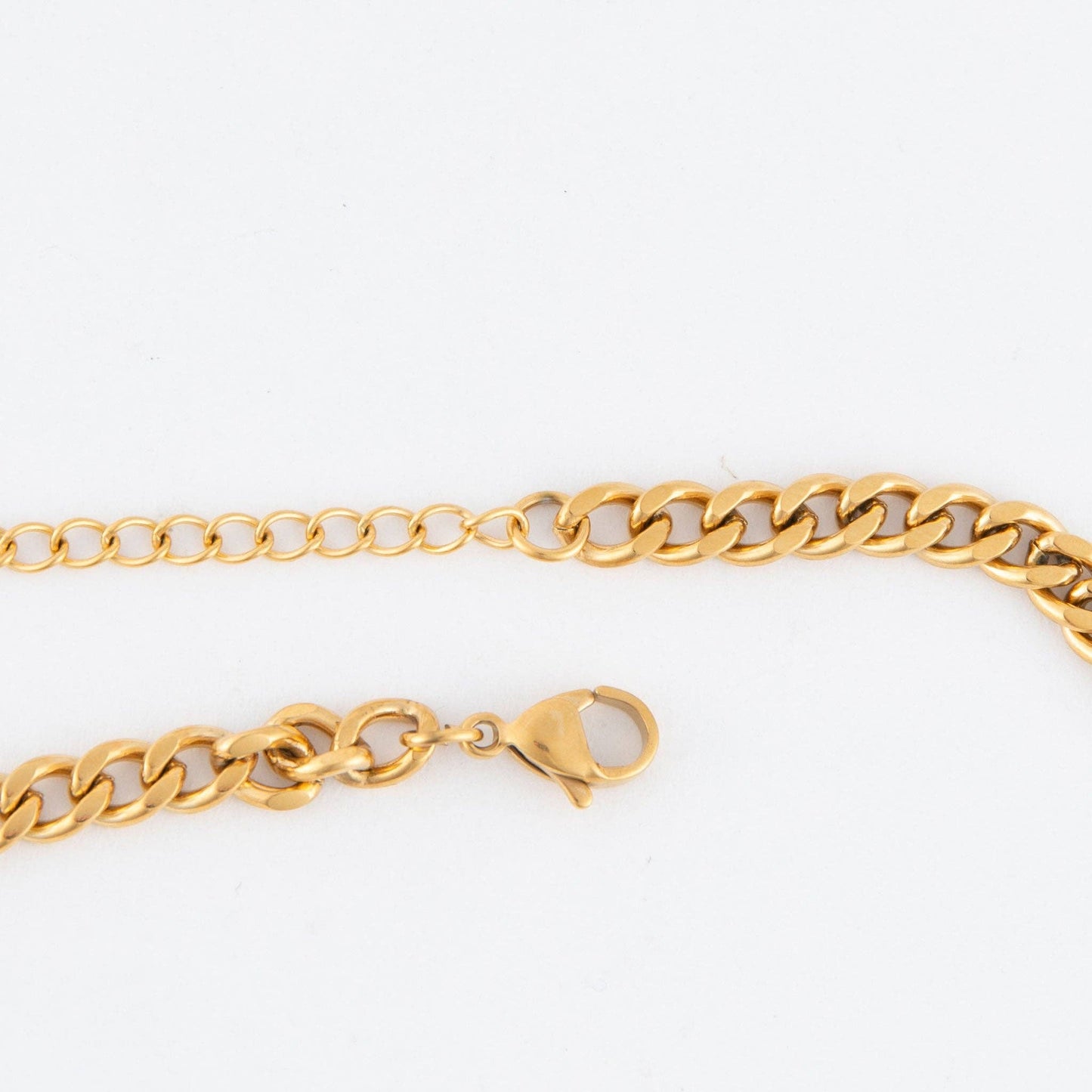 Narelle Waterproof 16" Functional Carabiner Necklace: Yellow Gold