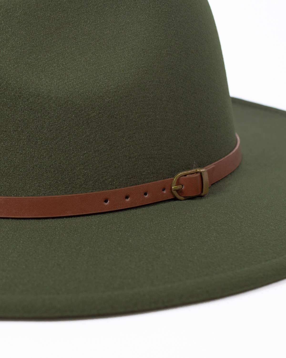 Shelia Wool Hat   Dark Green   One Size