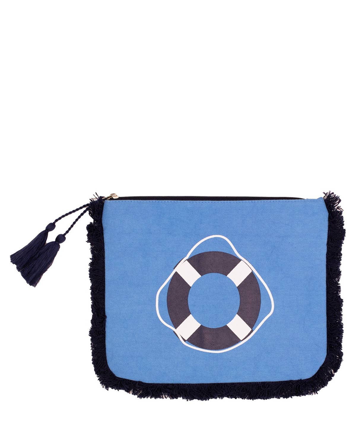 Dockside Fringe Cosmetic   Palace/Navy   10.5x8.5