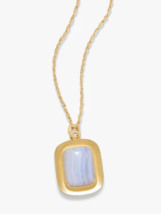 Spartina blue mason necklace