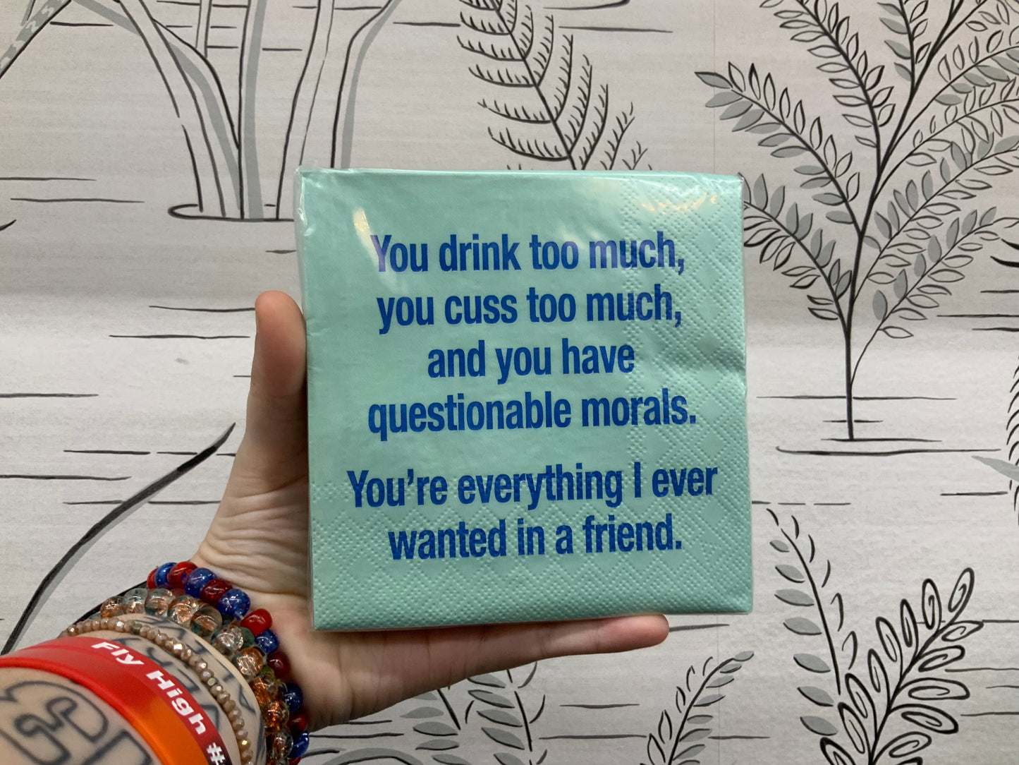 Chris’s stuff napkins
