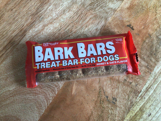 Treat bars for dogs honey & oats