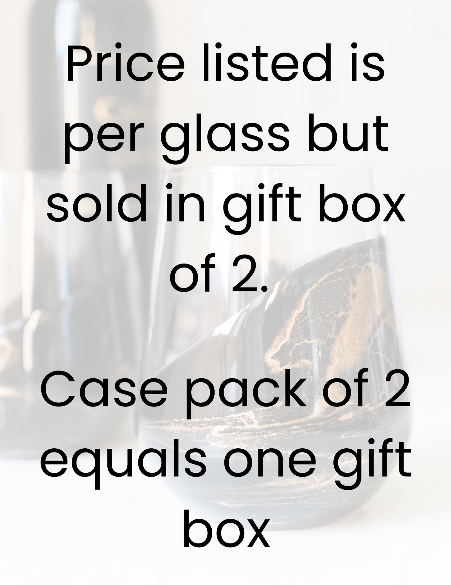 Resin Accented Wine and Entertaining Glasses -Jade