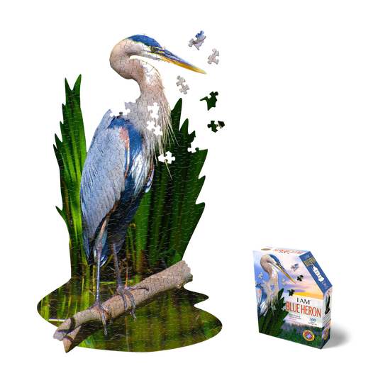 I AM BLUE HERON 300 piece jigsaw puzzle gift